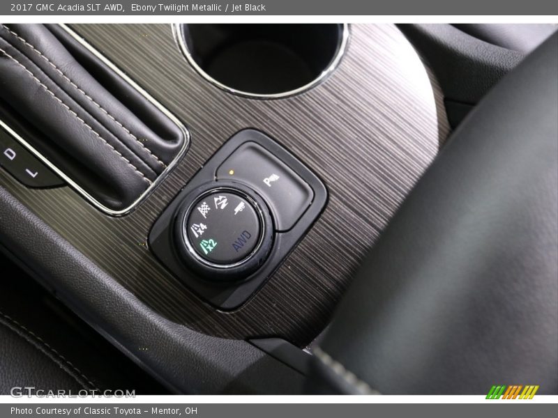 Ebony Twilight Metallic / Jet Black 2017 GMC Acadia SLT AWD
