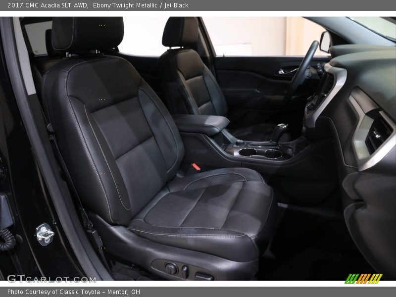 Ebony Twilight Metallic / Jet Black 2017 GMC Acadia SLT AWD