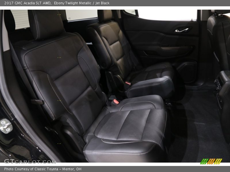 Ebony Twilight Metallic / Jet Black 2017 GMC Acadia SLT AWD
