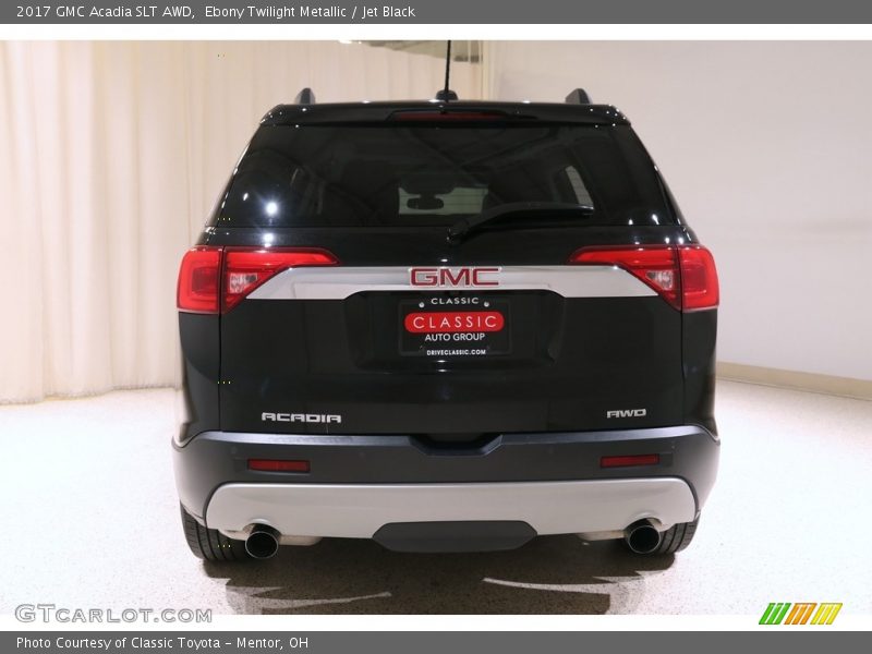 Ebony Twilight Metallic / Jet Black 2017 GMC Acadia SLT AWD