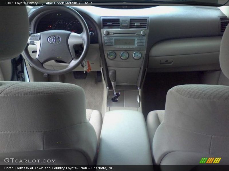 Aloe Green Metallic / Bisque 2007 Toyota Camry LE