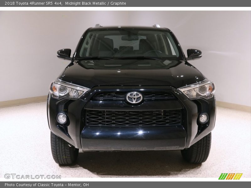 Midnight Black Metallic / Graphite 2018 Toyota 4Runner SR5 4x4