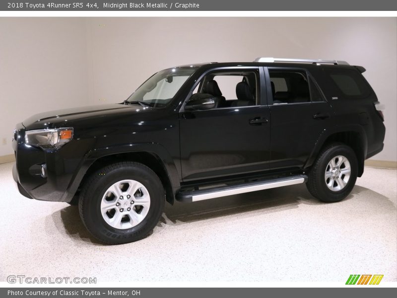 Midnight Black Metallic / Graphite 2018 Toyota 4Runner SR5 4x4