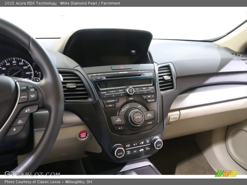 White Diamond Pearl / Parchment 2015 Acura RDX Technology