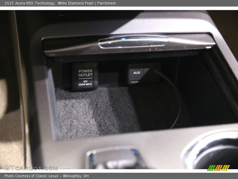 White Diamond Pearl / Parchment 2015 Acura RDX Technology