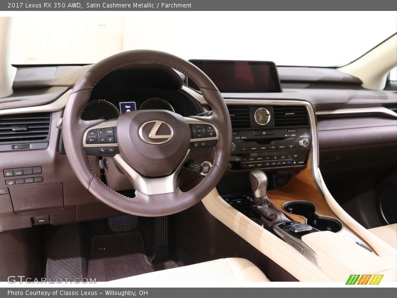 Satin Cashmere Metallic / Parchment 2017 Lexus RX 350 AWD
