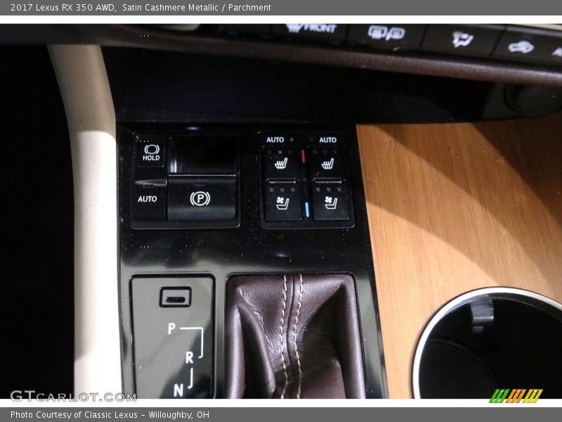 Satin Cashmere Metallic / Parchment 2017 Lexus RX 350 AWD