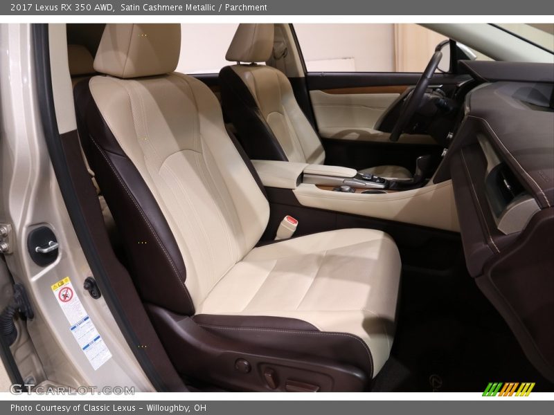 Satin Cashmere Metallic / Parchment 2017 Lexus RX 350 AWD