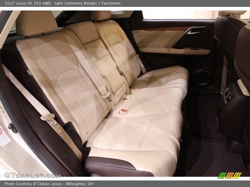 Satin Cashmere Metallic / Parchment 2017 Lexus RX 350 AWD
