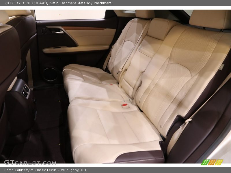 Satin Cashmere Metallic / Parchment 2017 Lexus RX 350 AWD