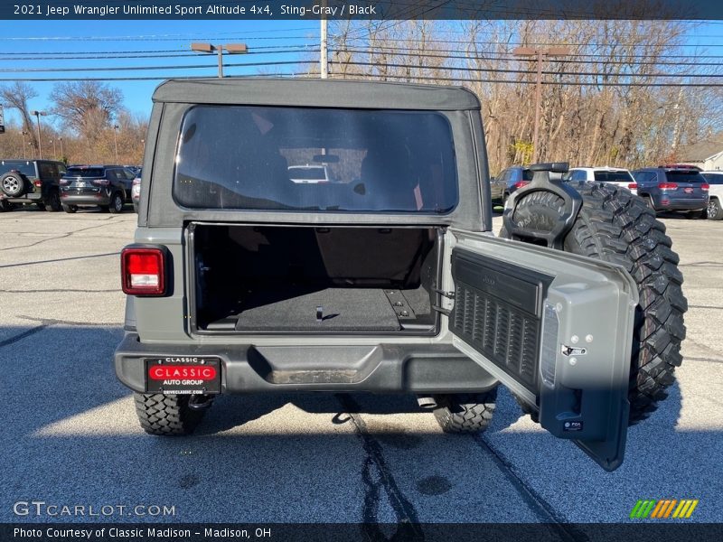 Sting-Gray / Black 2021 Jeep Wrangler Unlimited Sport Altitude 4x4