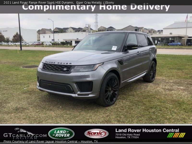 Eiger Gray Metallic / Ebony 2021 Land Rover Range Rover Sport HSE Dynamic