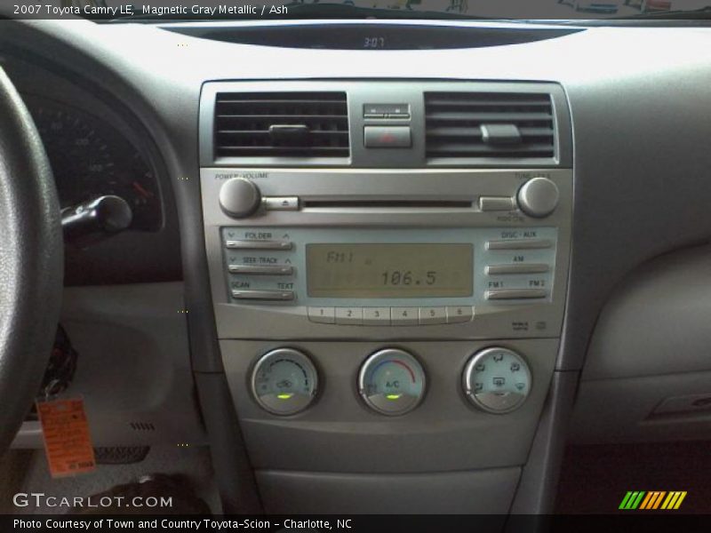Magnetic Gray Metallic / Ash 2007 Toyota Camry LE