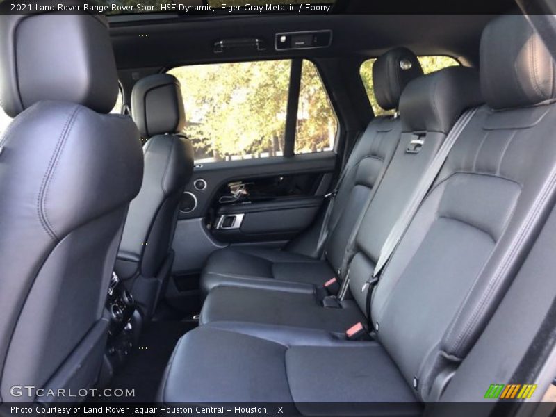 Rear Seat of 2021 Range Rover Sport HSE Dynamic