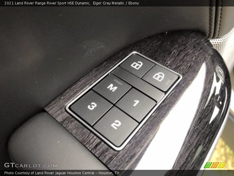 Controls of 2021 Range Rover Sport HSE Dynamic