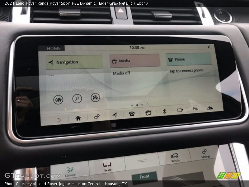 Eiger Gray Metallic / Ebony 2021 Land Rover Range Rover Sport HSE Dynamic