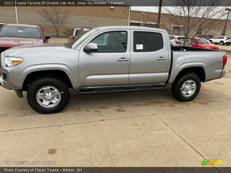  2021 Tacoma SR Double Cab 4x4 Silver Sky Metallic