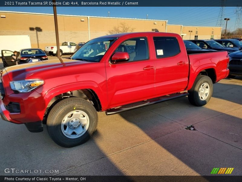  2021 Tacoma SR Double Cab 4x4 Barcelona Red Metallic