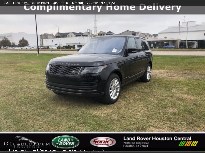 Santorini Black Metallic / Almond/Espresso 2021 Land Rover Range Rover
