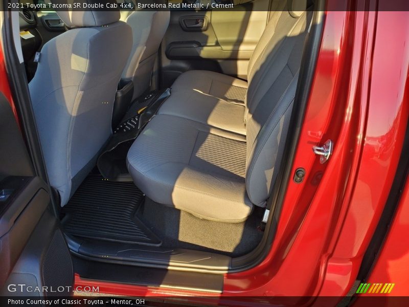 Barcelona Red Metallic / Cement 2021 Toyota Tacoma SR Double Cab 4x4
