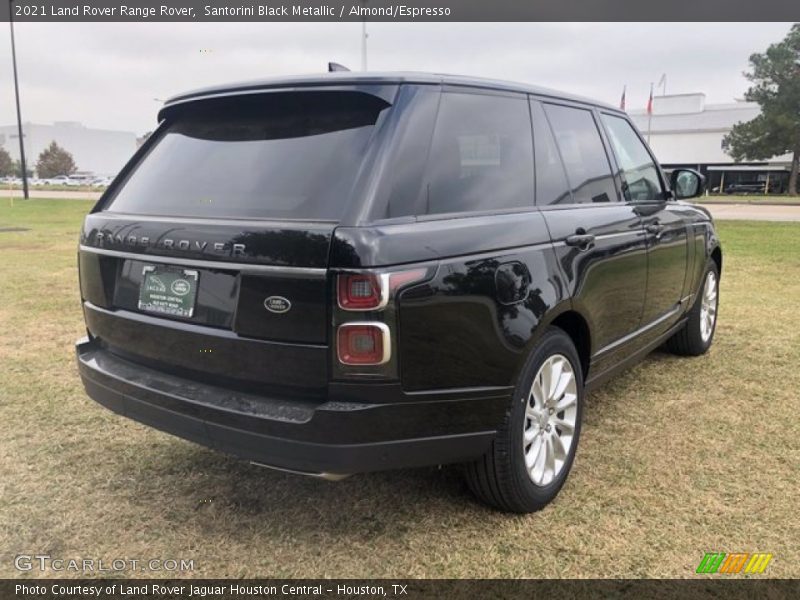 Santorini Black Metallic / Almond/Espresso 2021 Land Rover Range Rover
