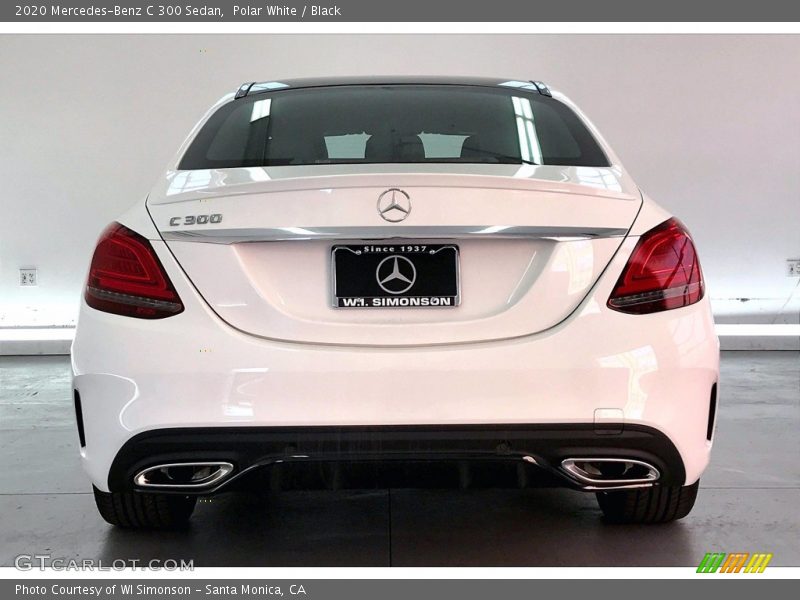 Polar White / Black 2020 Mercedes-Benz C 300 Sedan