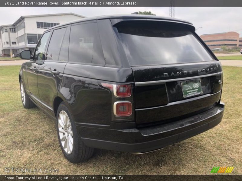 Santorini Black Metallic / Almond/Espresso 2021 Land Rover Range Rover