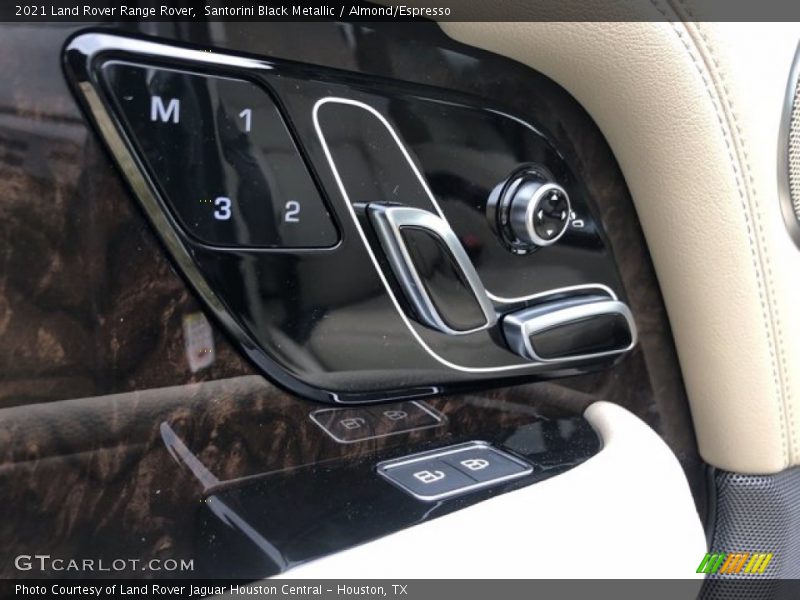 Controls of 2021 Range Rover 