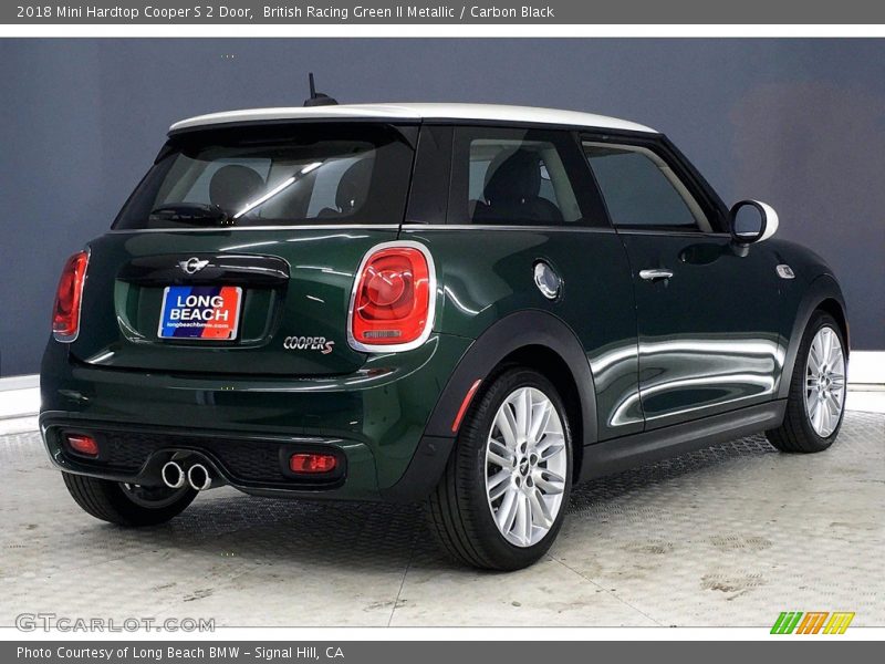 British Racing Green II Metallic / Carbon Black 2018 Mini Hardtop Cooper S 2 Door