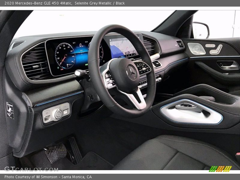 Selenite Grey Metallic / Black 2020 Mercedes-Benz GLE 450 4Matic