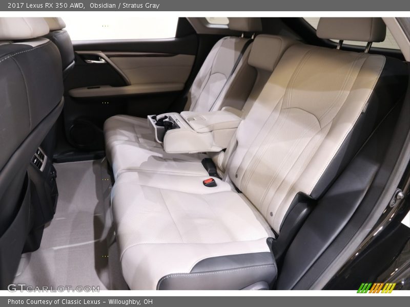 Obsidian / Stratus Gray 2017 Lexus RX 350 AWD