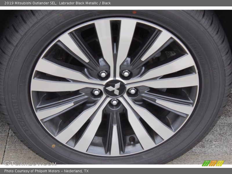 Labrador Black Metallic / Black 2019 Mitsubishi Outlander SEL