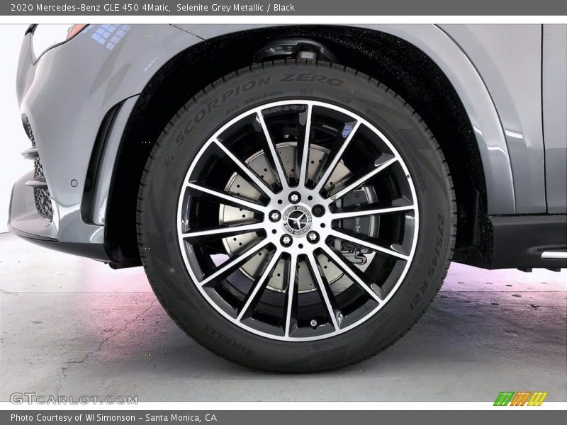 Selenite Grey Metallic / Black 2020 Mercedes-Benz GLE 450 4Matic