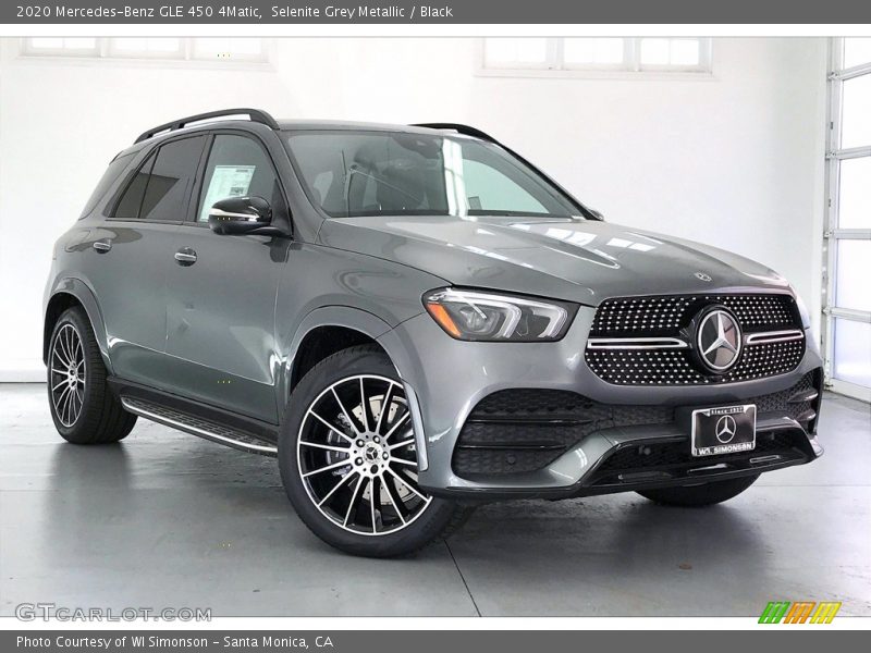 Selenite Grey Metallic / Black 2020 Mercedes-Benz GLE 450 4Matic