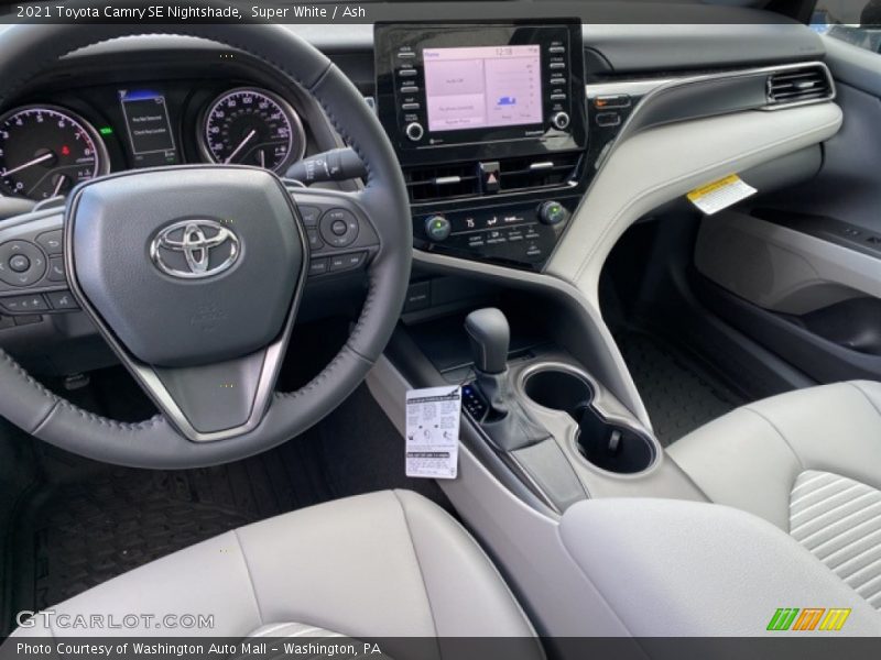 2021 Camry SE Nightshade Ash Interior