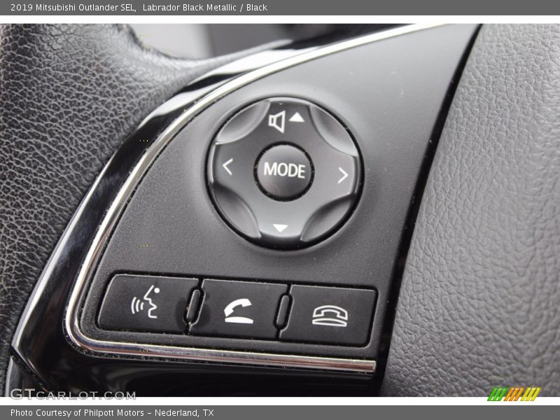 Labrador Black Metallic / Black 2019 Mitsubishi Outlander SEL