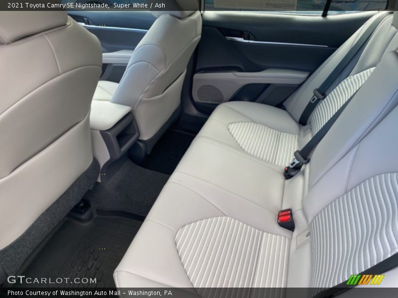 Rear Seat of 2021 Camry SE Nightshade