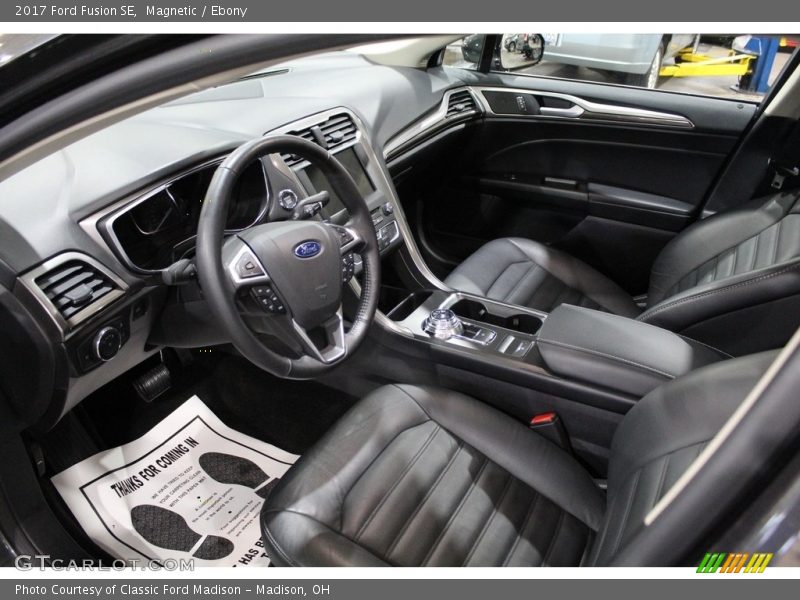 Magnetic / Ebony 2017 Ford Fusion SE