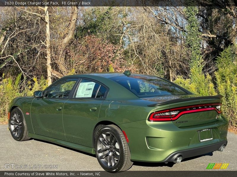 F8 Green / Black 2020 Dodge Charger Scat Pack