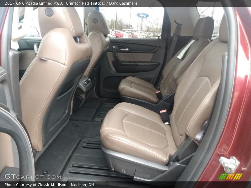 Crimson Red Tintcoat / Dark Cashmere 2017 GMC Acadia Limited AWD