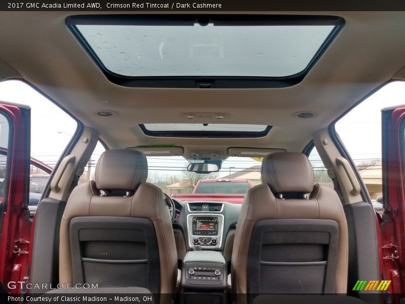 Crimson Red Tintcoat / Dark Cashmere 2017 GMC Acadia Limited AWD