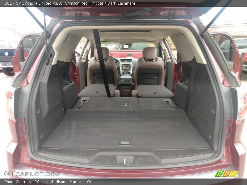 Crimson Red Tintcoat / Dark Cashmere 2017 GMC Acadia Limited AWD