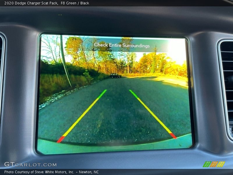 Navigation of 2020 Charger Scat Pack