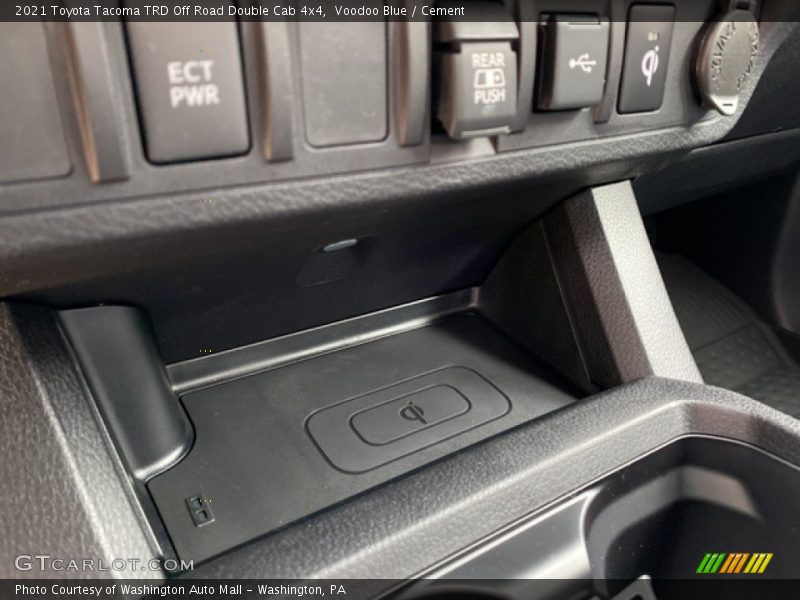 Voodoo Blue / Cement 2021 Toyota Tacoma TRD Off Road Double Cab 4x4