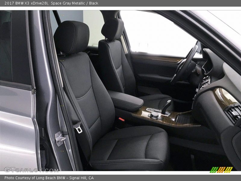 Space Gray Metallic / Black 2017 BMW X3 xDrive28i