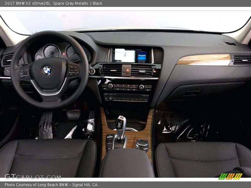 Space Gray Metallic / Black 2017 BMW X3 xDrive28i