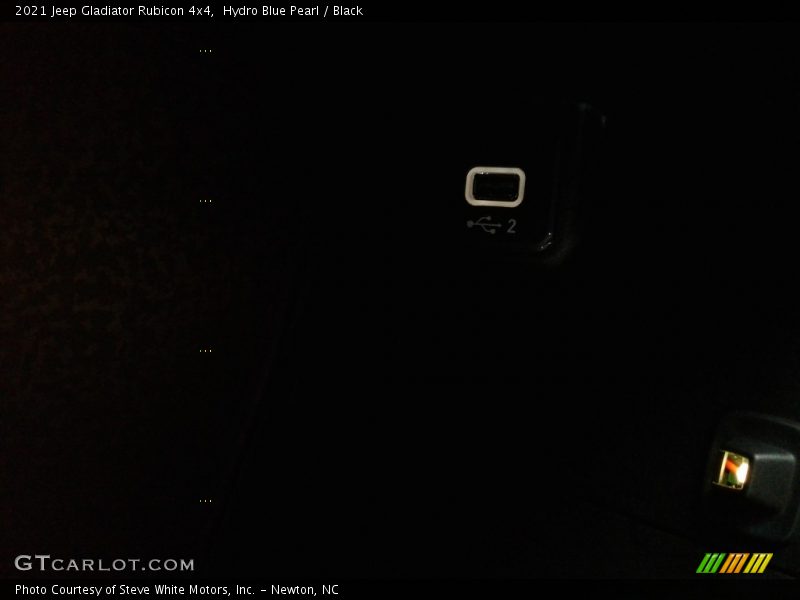 Hydro Blue Pearl / Black 2021 Jeep Gladiator Rubicon 4x4