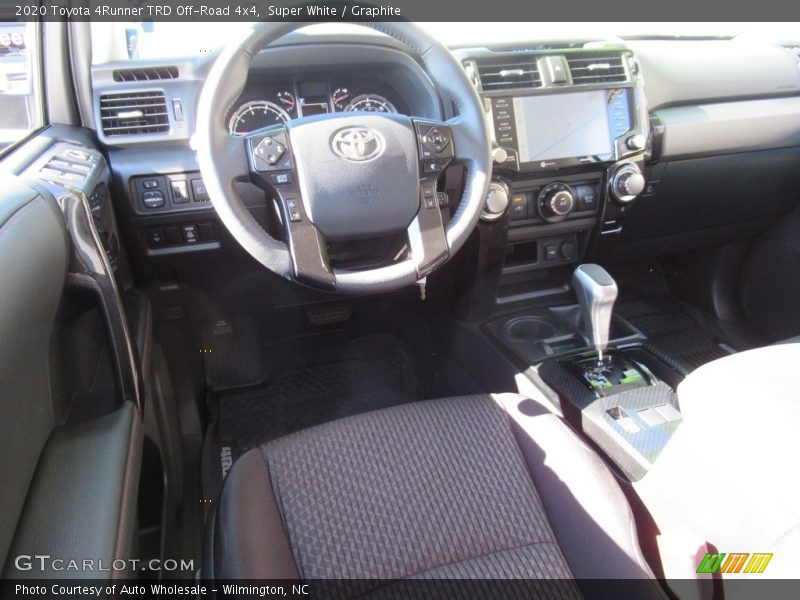 Super White / Graphite 2020 Toyota 4Runner TRD Off-Road 4x4