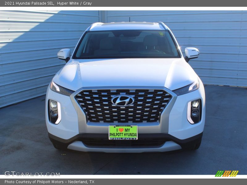Hyper White / Gray 2021 Hyundai Palisade SEL