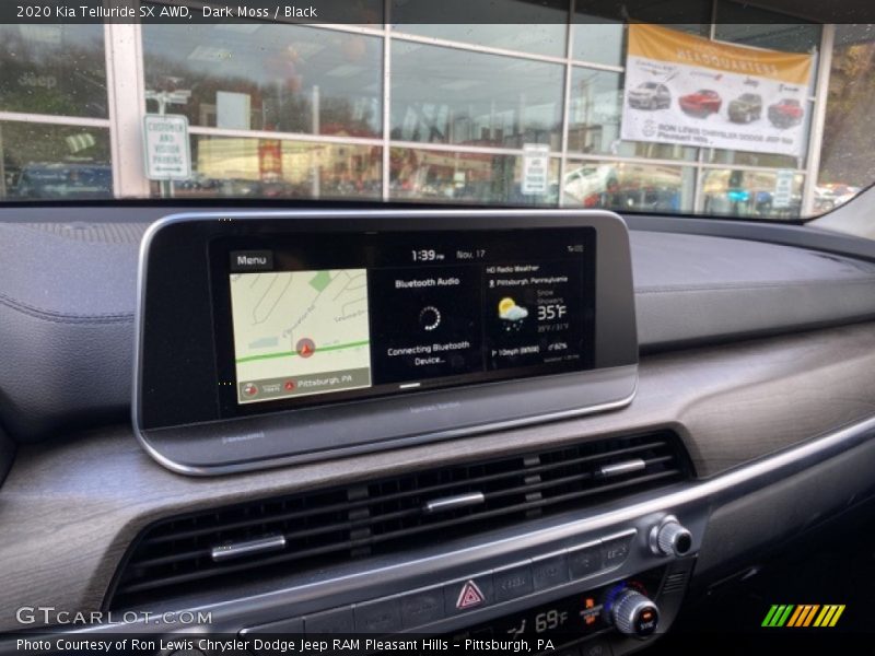 Dark Moss / Black 2020 Kia Telluride SX AWD